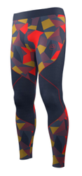 Dimension Tights W Night Sky/Mountain Red